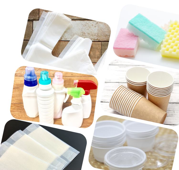 多種多様な備品資材