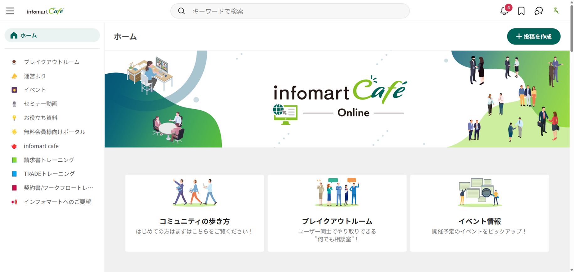 infomart Cafe Online