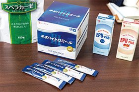 病院や老健施設向けの食品