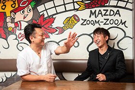森口社長と管理部長