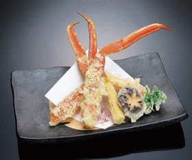カニの天ぷら