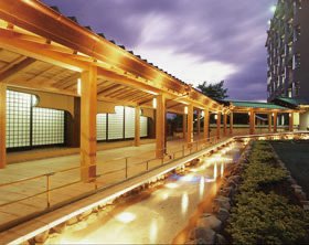 旅館「指宿白水館」