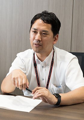 第一法人事業部 営業担当 マーケティンググループ課長代理 水越 崇文氏