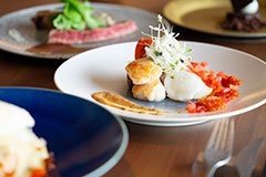 北こぶしリゾート 食事メニュー例