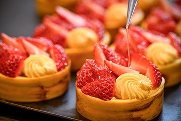 イチゴのケーキ