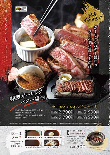 サーロインステーキ
