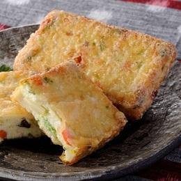 ケーオー産業・緑黄色野菜と豆腐のふわっと揚げ（No.53002）