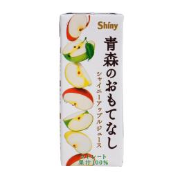 青森のおもてなしりんごジュース果汁100％200ｍｌ紙パック