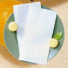 マルオカ 　2プライ　8つ折り　ナプキン　45x45cm　白無地　【送料無料】