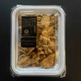 洋野うに牧場の四年うに「凍結蒸しうに」 茜 （キタムラサキ/100g トレイ）