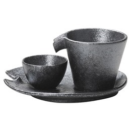 銀黒シズル冷酒器