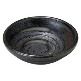 黒うず小皿
