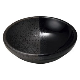 ヌリ分黒小皿