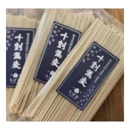 自然栽培　十割乾麺そば