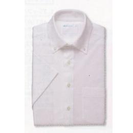 ニットシャツ（半袖・男女兼用）　ホワイト　SS～5L