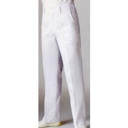 スラックス（ワンタック・メンズ・ツイル）　白　95～125cm