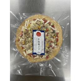 鯖街道起点のまち若狭小浜とピザ世界選手権出場職人のコラボ品　若狭鯖ピザ