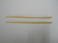 竹塗り箸　5mm角　19．5㎝ 【送料無料】