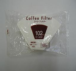 コーヒーフィルター　１０２　１００枚入　【送料無料】