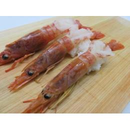 寿司ネタ　アルゼンチン赤海老有頭中ムキ開き12尾