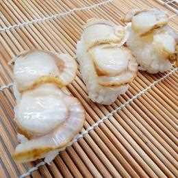 生食用　ボイルホタテ開き　6ｇx20枚　ほたて　冷凍
