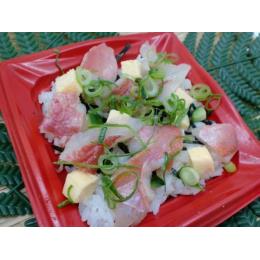 生食用　金目鯛湯引き切落し200ｇ　骨なし