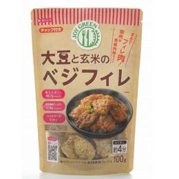 大豆と玄米のベジフィレ　100g