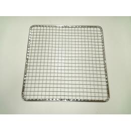 使い捨て焼網  正方形　フラット型 亜鉛メッキ 　200枚　27x27cm