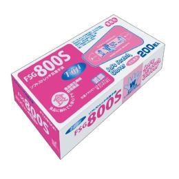 ソフトストレッチ抗菌手袋　FSG８００　Sサイズ　200枚×30小箱