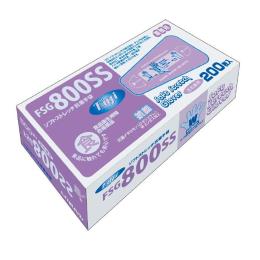 ソフトストレッチ抗菌手袋　FSG８００　SSサイズ　200枚×30小箱
