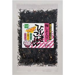 ひじきごはん　梅しそ