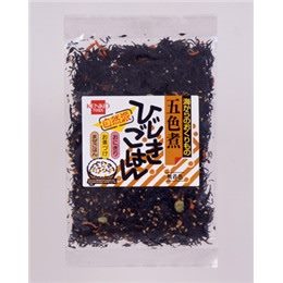 ひじきごはん　五色煮