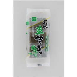 国内産　玄米草切りもち