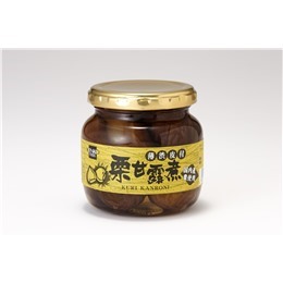 薄渋皮付栗甘露煮