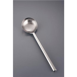 ステンレス パイプ柄ワンピース中華お玉 小 杓子 お玉 Btob Esmart 業務用食材や備品 資材をカンタン購入 まとめ払い