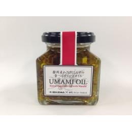 静岡産わさびとしらすの食べるオリーブオイル　UMAMI OIL(120ｇ・20／個)