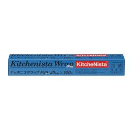 KNラップブルー　30cm×100ｍ　5ケース販売（30本/ケース）混載指定OK