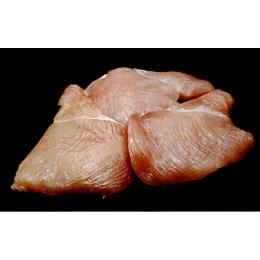 【P/330円】やわらか鶏肉　皮なし　むね肉　70g　P/350g/14x3
