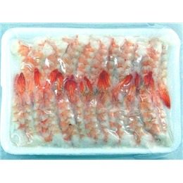 【送料無料　510円/PC】　バナメイ生寿司えび開き　Ｌ