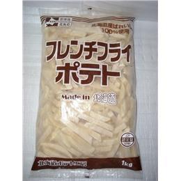 【数量限定/送料無料】北海道産フライドポテト（15mmストレート）10kg