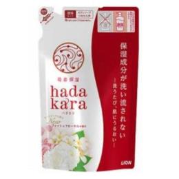 hadakaraハダカラ）ボディーソープ　フローラル詰替え用360ｍｌ