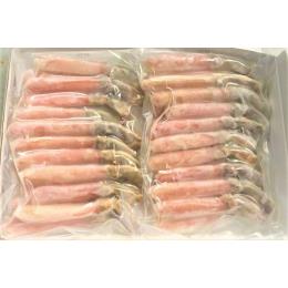 生食用　ズワイカニ　棒　冷凍　生ポーション　１ｋｇ ４０本（20本×2）