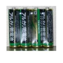 三菱　アルカリ乾電池　単4形4本/P　TLR034S