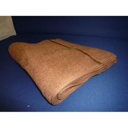 J140　カラーオシボリ 10枚　茶　約29×46㎝
