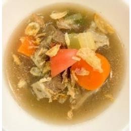 冷凍インドネシア料理　ソプ カンビン（ハラール）