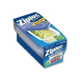 旭化成 ジップロックコンテナー 長方形 300ml 2個セット