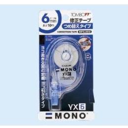修正テープモノ　YX　6㎜幅　つめ替えタイプ
