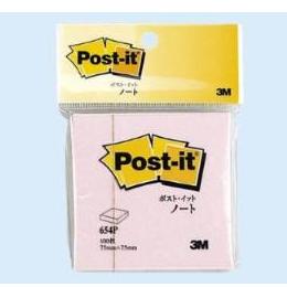 ポストイット　ノート大　ピンク