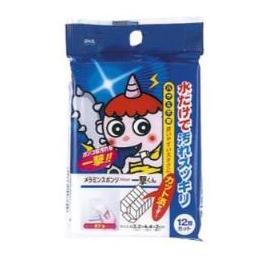 メラミンスポンジ　NEW一撃くん　12カット