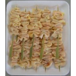 比内地鶏　皮串（10本入り）